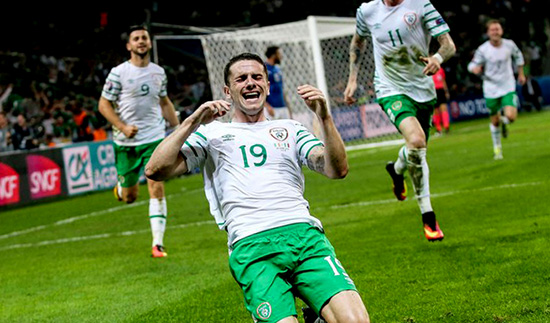Republik Irlandia Menang Dramatis Atas Italia Berkat Gol Robbie Brady